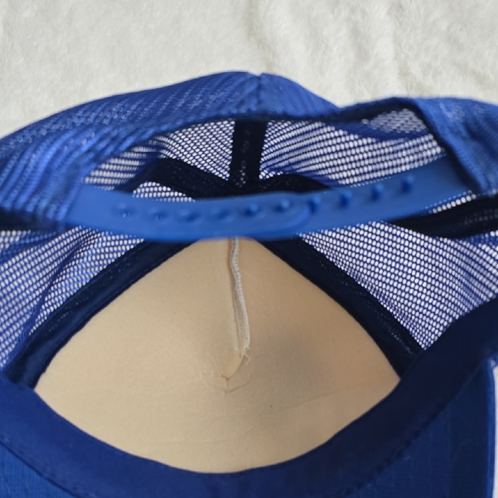 Blue and White 'Retired' Trucker Hat - Picture 2 of 3